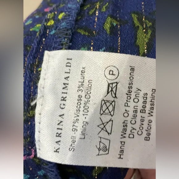 KARINA GRIMALDI eliza Maxi Dress In Navy revolve $328 boho formal party spring - Picture 6 of 7